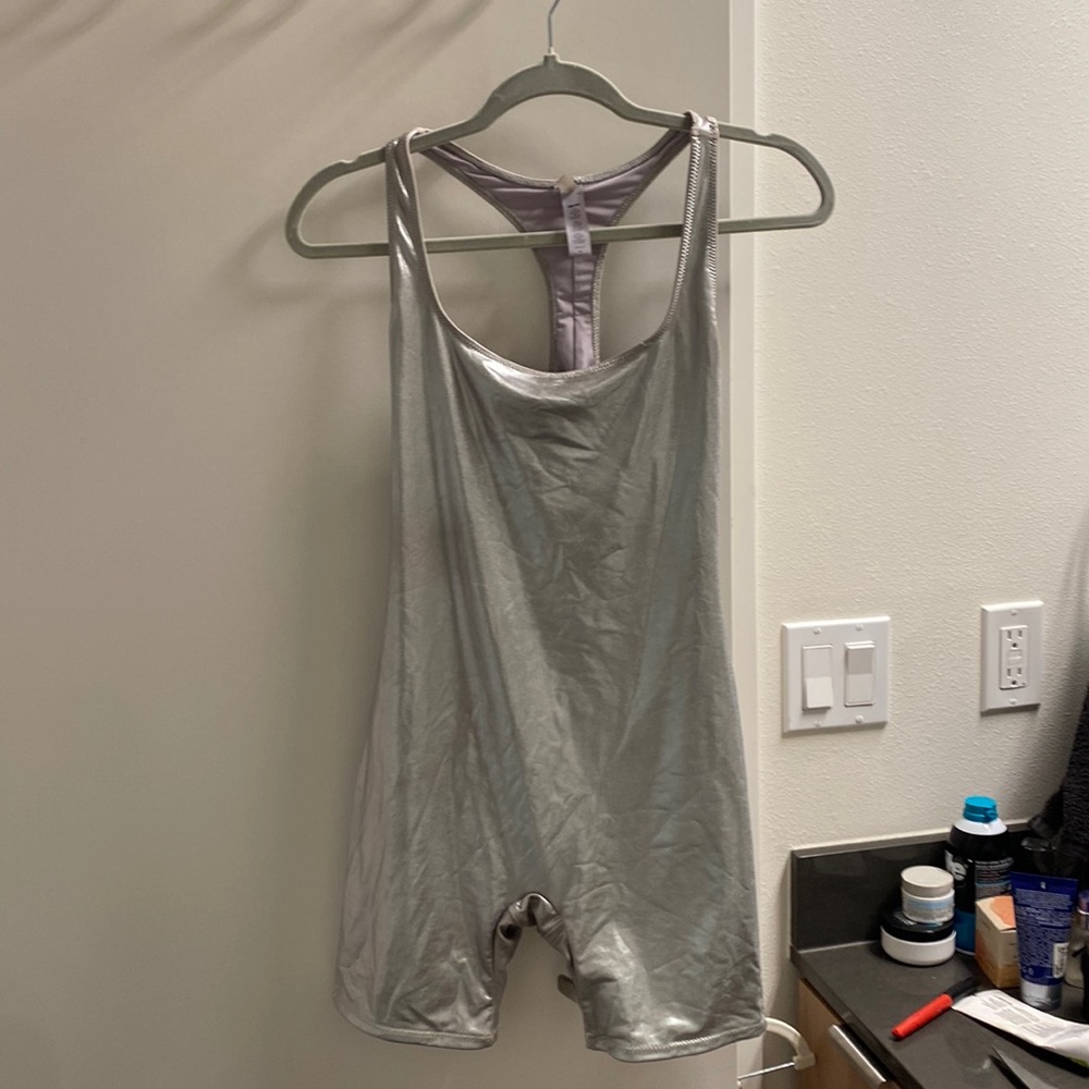 Skims metallic bodysuit